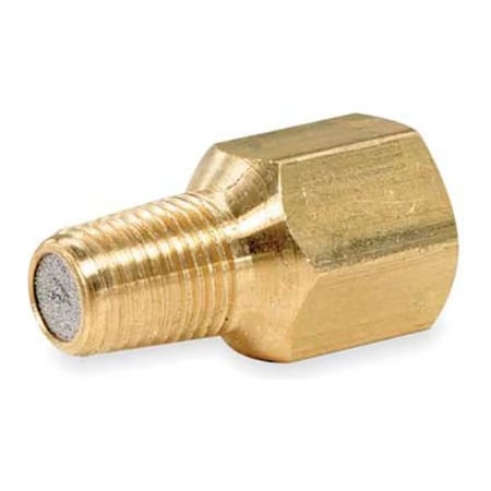 Engineered Specialty Products, Inc Pic Gauges Filter Type Pressure Snubber, 1/4" NPT, Stainless Steel/Brass, BW42 BW42